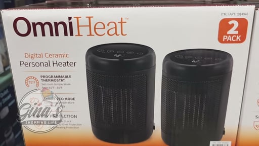 OmniHeat Personal Heater 2-Pack