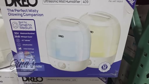 Dreo 0.8 Gallon Ultrasonic Humidifier 2-Pack