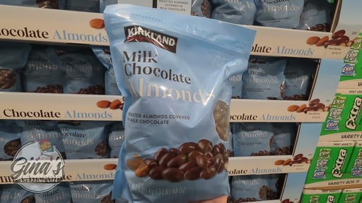 Kirkland Signature Milk Chocolate Almonds 48 oz (Bag)