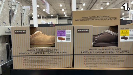 Kirkland Signature Unisex Shearling Slipper