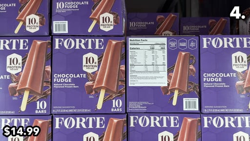 JonnyPops Forte Chocolate Fudge Bars, 10-Pack (2.75 oz each)