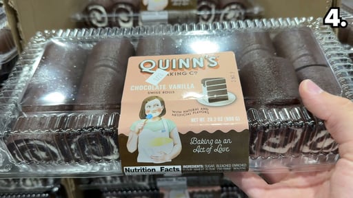 Quinn's Chocolate Swiss Rolls 12 Count Package
