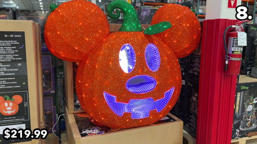 3.6' Mickey Mouse Pumpkin with Infinity Mirrors