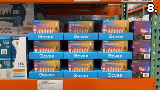 Govee RGBWW Smart A19 LED Bulb, 6-Pack