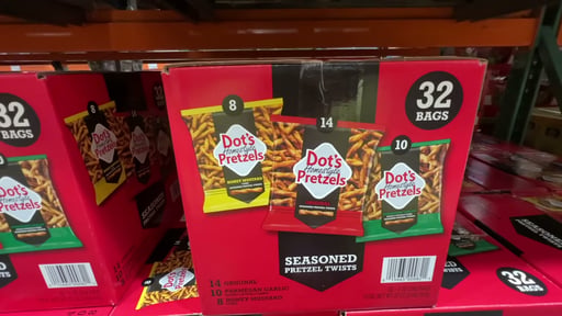 Dot's Homestyle Seasoned Pretzel Twists, Variety Pack, 32 CT