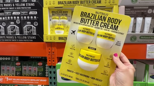 NUTRIUS BRAZILIAN BODY BUTTER CREAM SET