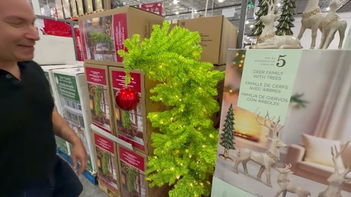 4.5' Whimsical Pre-Lit Christmas Tree with LED Lights