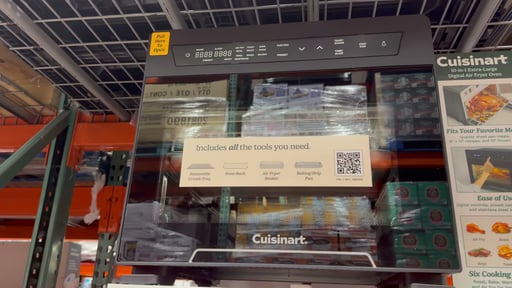 Cuisinart 0.9 Cu Ft Air Fryer Toaster Oven
