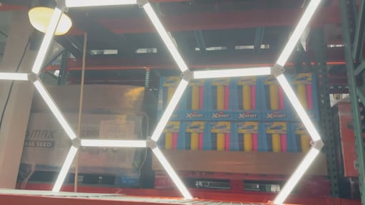 Enbrighten 5 Light Hex Light