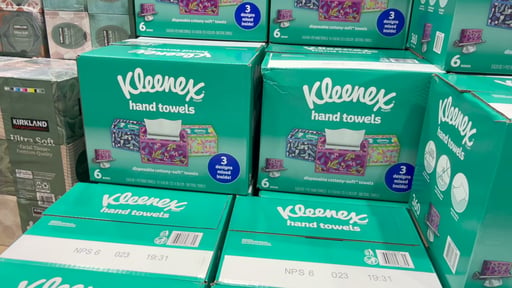 Kleenex Hand Towels 6/60 Count Boxes