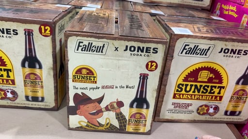 Jones Soda Fallout Sunset Sarsaparilla 12/12 oz