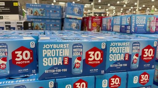 Joyburst Protein Soda Max Icy Pop 15-Pack
