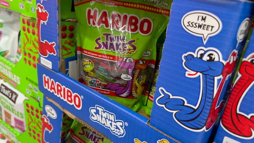 Haribo Twin Snakes Gummy Candy