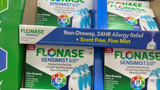 Flonase Sensimist Allergy Relief 3 x 120 Metered Sprays
