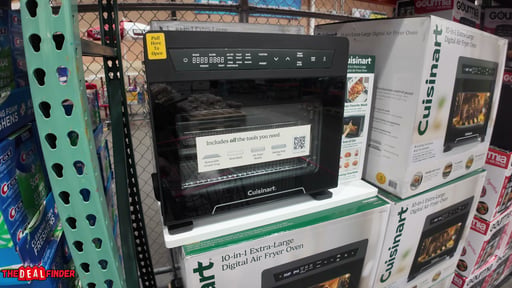 Cuisinart 0.9 Cu Ft Air Fryer Toaster Oven