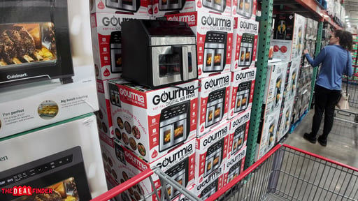 Gourmia 8-Quart Digital Air Fryer with Window & Light