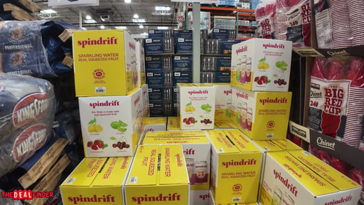 Spindrift Lemonade Variety 30/12 Ounce Cans