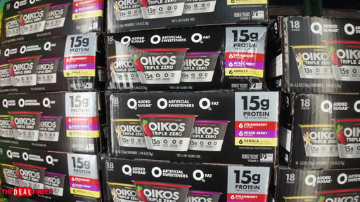 Dannon Oikos Triple Zero Greek Yogurt