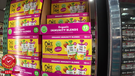 Once Upon a Farm Organic Immunity Blend, 12-Pack, 3.2 oz