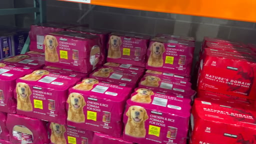 Kirkland Signature Wet Dog Food Loaf Variety (24 Count)