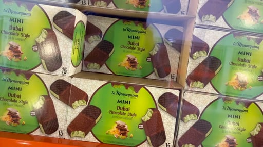 La Menorquina Dubai Ice Cream Sandwiches 15 CT
