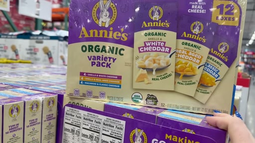 Annie's Organic Mac and Cheese Variety 12/6 oz