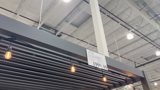 Mirador 8.8' x 14.4' Aluminum Louvered Pergola