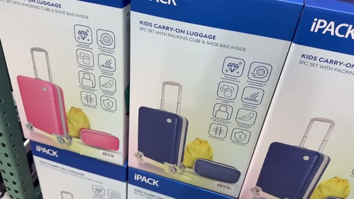 iPack Kids 20" Hardside Carry-On Luggage Set