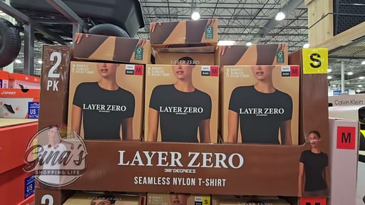 Layer Zero by 32 Degrees Women's Short Sleeve Tee 2pk