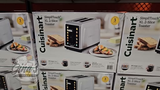 Cuisinart SimpliTouch XL Color Touchscreen 2-Slice Toaster