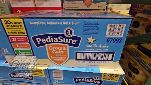 PediaSure OptiGRO Vanilla Kids Shake, 24 Count / 8 FL OZ