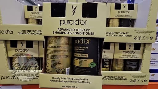 Pura d'or Advanced Therapy Shampoo & Conditioner