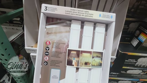 Infinity X1 3-Pack Under Cabinet Rechargeable Light