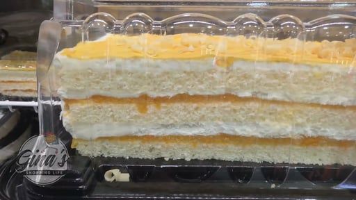 Kirkland Signature Peaches and Cream Bar Cake