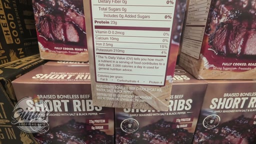Old Hickory Smokehouse Boneless Beef Short Ribs