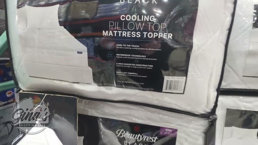 Beautyrest Cooling Pillow Top King Mattress Topper