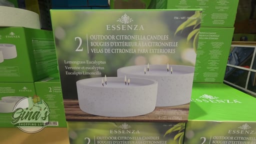 Essenza Outdoor Citronella Candle 2-Pack