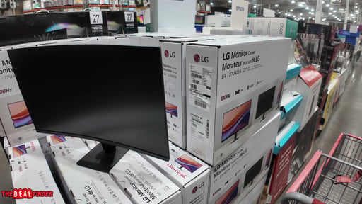 LG 27" Full HD Curved 100Hz USB-C Monitor (27U421A-B)