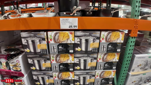 Tramontina Stainless Steel 8-Quart Multi-Cooker with Pasta Insert
