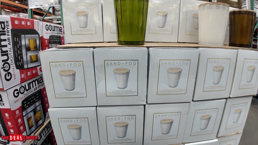 Sand + Fog 57oz Scalloped Candle