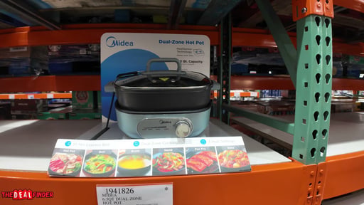 Midea 6.3qt Dual Zone Hot Pot