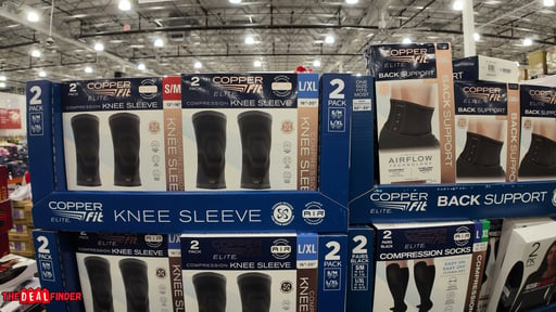 Copper Fit Elite Air Knee Sleeve 2pk