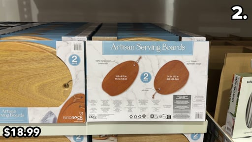 BirdRock Artisan Serving Boards, 2-Pack