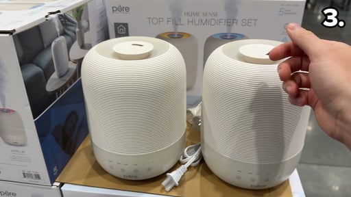 Pure Enrichment 0.79 Gallon Ultrasonic Humidifier 2-Pack