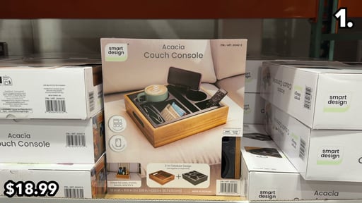 Smart Design Acacia Couch Console