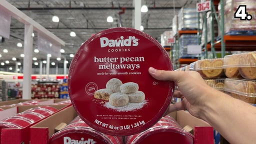 David's Cookies Butter Pecan Meltaways 3 lbs