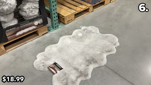 Mon Chateau Faux Fur Rug Mini Quad 24" x 39"