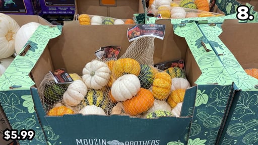 Mini Pumpkins, 5 Count