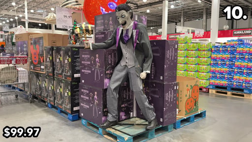 6' Animated Vampire Butler with LED Eyes & Sound