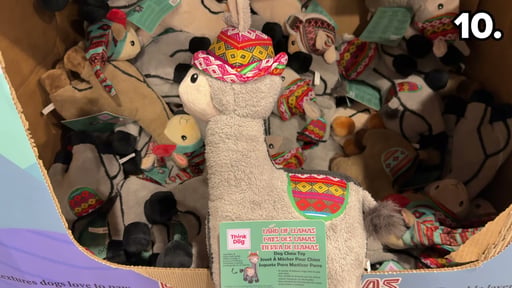 Delca Land of the Llamas Jumbo Plush Dog Toy